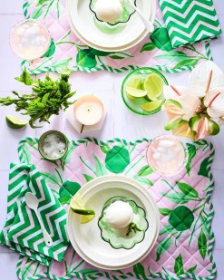 Placemats Set Of 4 in Lime Zest
