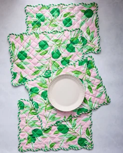 Placemats Set Of 4 in Lime Zest