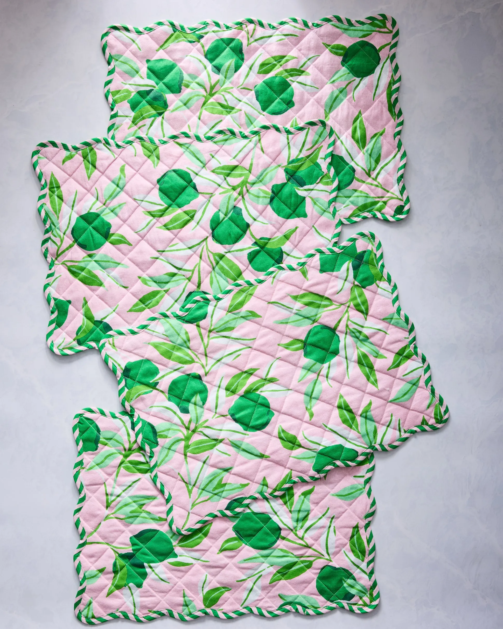 Placemats Set Of 4 in Lime Zest