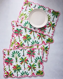 Placemats Set Of 4 in Royal Palms
