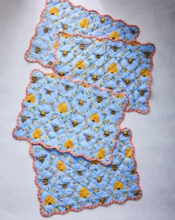Placemats Set Of 4 in Sweet Bee