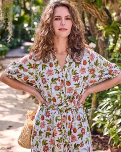 Presley Dress in Passion Vine