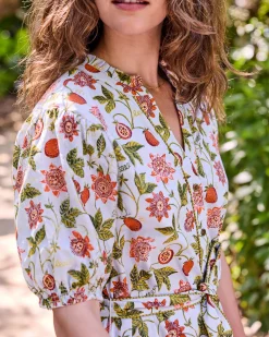 Presley Dress in Passion Vine