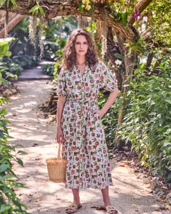 Presley Dress in Passion Vine