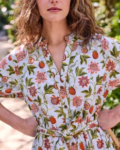 Presley Dress in Passion Vine