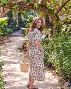Presley Dress in Passion Vine