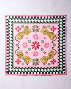 Printed Bandana Scarf in Bagheera Kaleidoscope