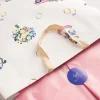 Printed Paper Gift Bag with Lurex Handle Set Of 8 in Happily Ever After