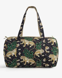 Quilted Duffle Bag in Bagheera