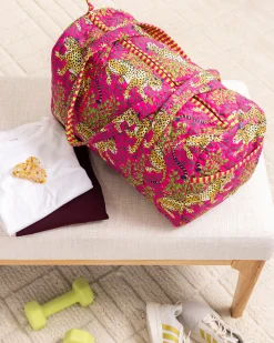 Quilted Duffle Bag in Bagheera