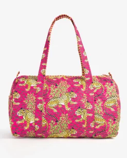 Quilted Duffle Bag in Bagheera