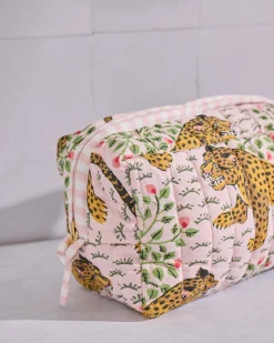 Quilted Pouch in Bagheera