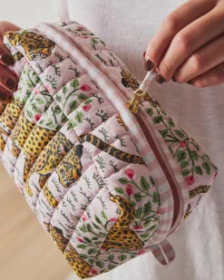Quilted Pouch in Bagheera