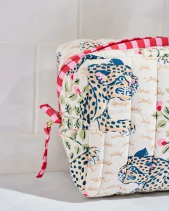 Quilted Pouch in Bagheera