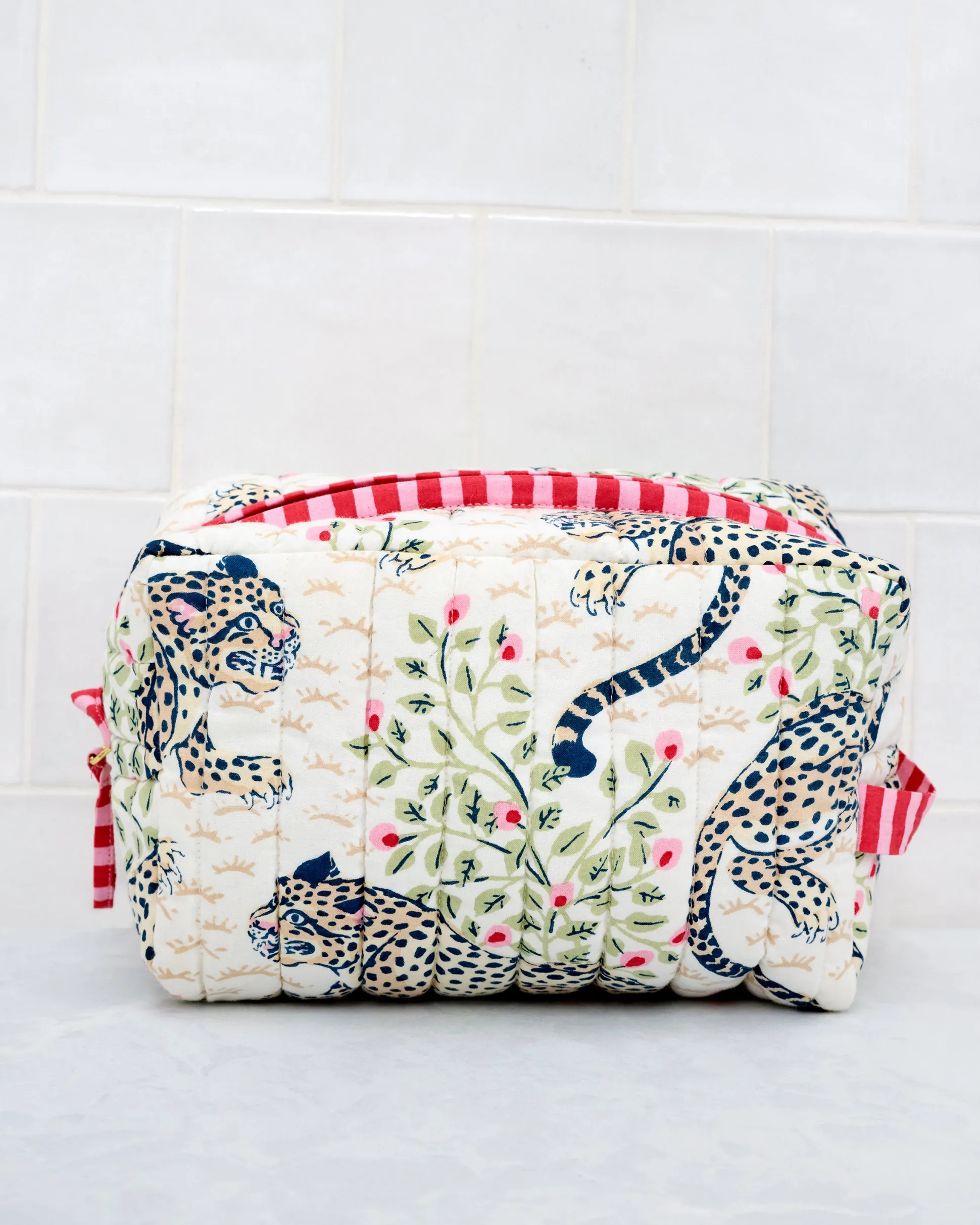 Quilted Pouch in Bagheera