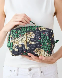 Quilted Pouch in Bagheera