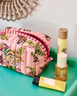 Quilted Pouch in Butterfly Forager