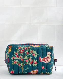 Quilted Pouch in Hen House