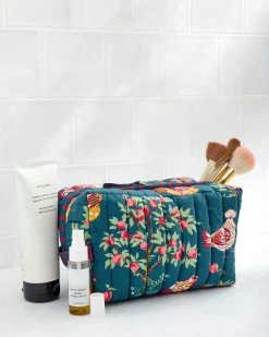Quilted Pouch in Hen House