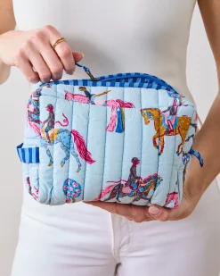 Quilted Pouch in Horse Show