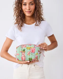 Quilted Pouch in Paradise Punch