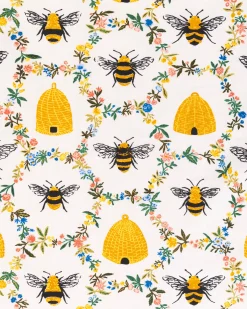 Quilted Pouch in Sweet Bee