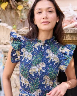 Ready To Ruffle Dress in Bagheera