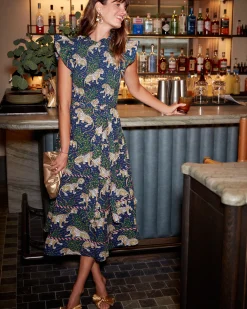Ready To Ruffle Dress in Bagheera