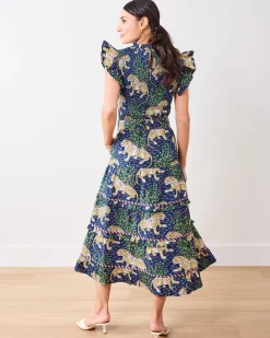 Ready To Ruffle Dress in Bagheera