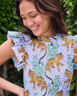 Ready to Ruffle Dress in Bagheera