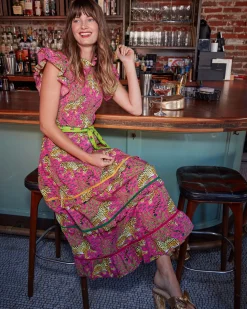 Ready to Ruffle Dress in Bagheera