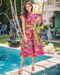 Ready to Ruffle Dress in Bagheera
