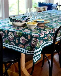Rectangle Tablecloth in Champagne & Caviar