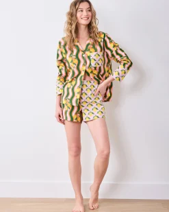 Reese Boxer Set in Lemon Twist