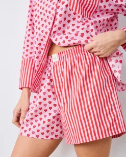 Reese Boxer Set in Mini Candy Hearts