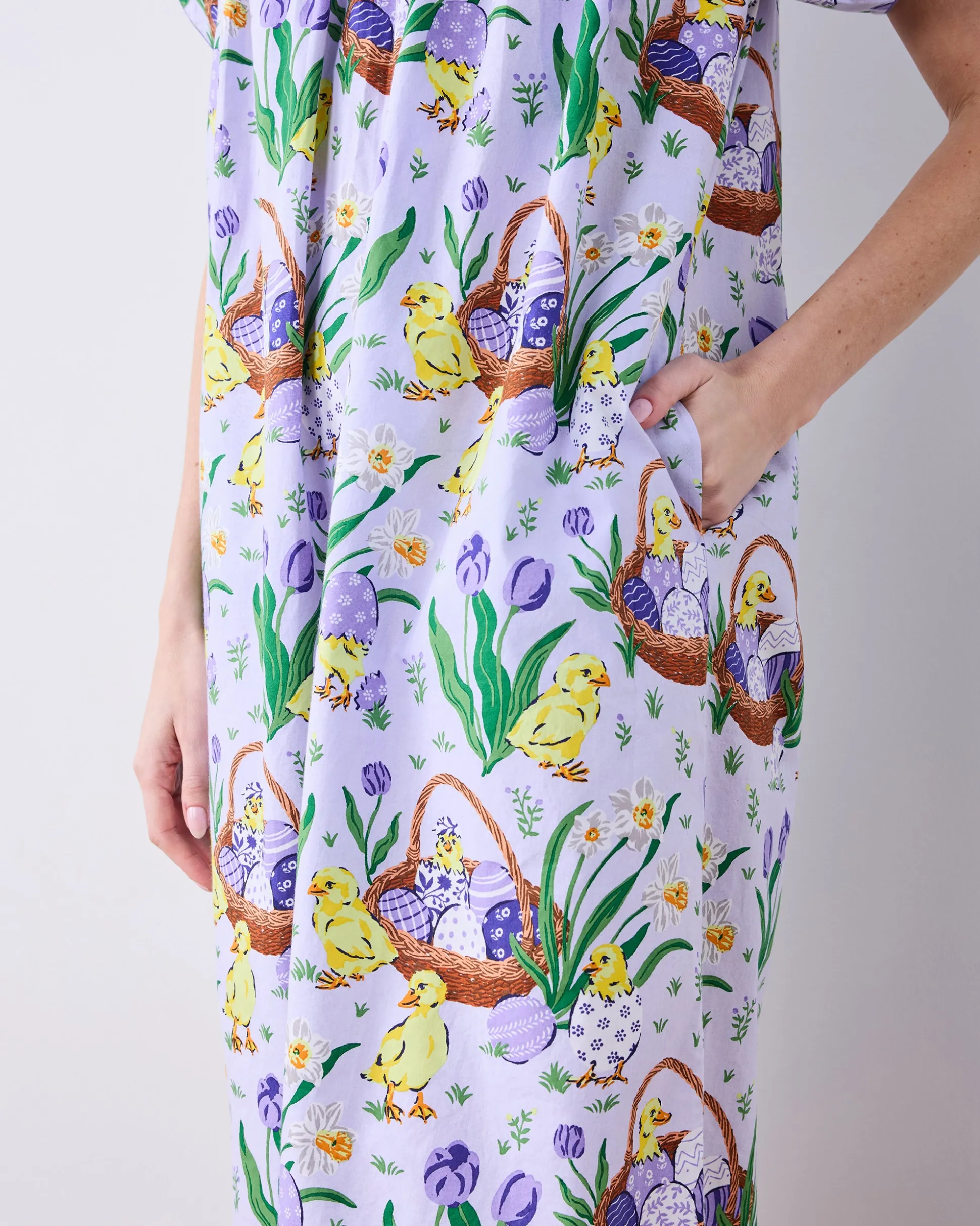 Retro Dreams Nightgown in Egg Hunt