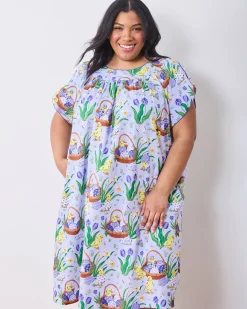 Retro Dreams Nightgown in Egg Hunt