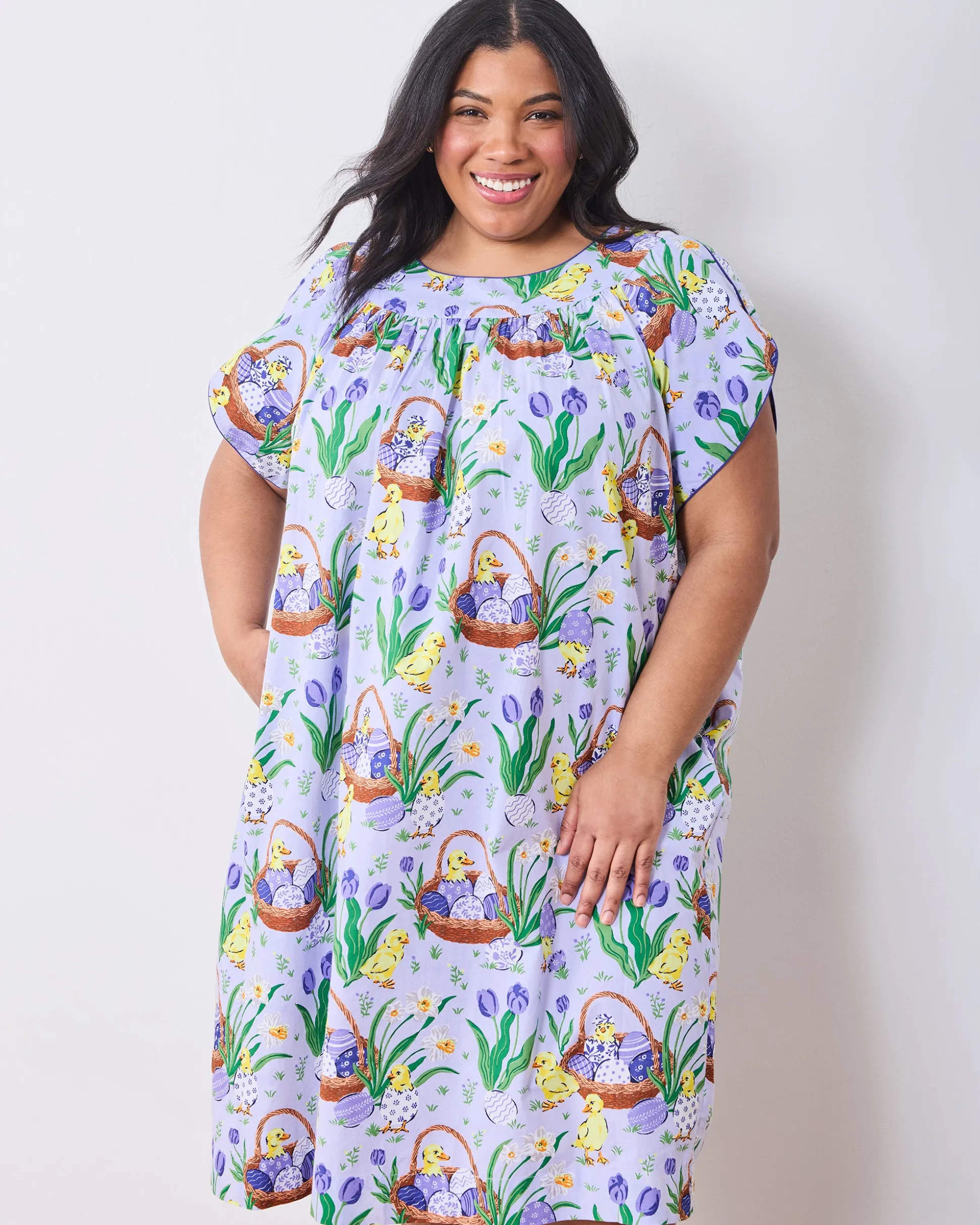 Retro Dreams Nightgown in Egg Hunt