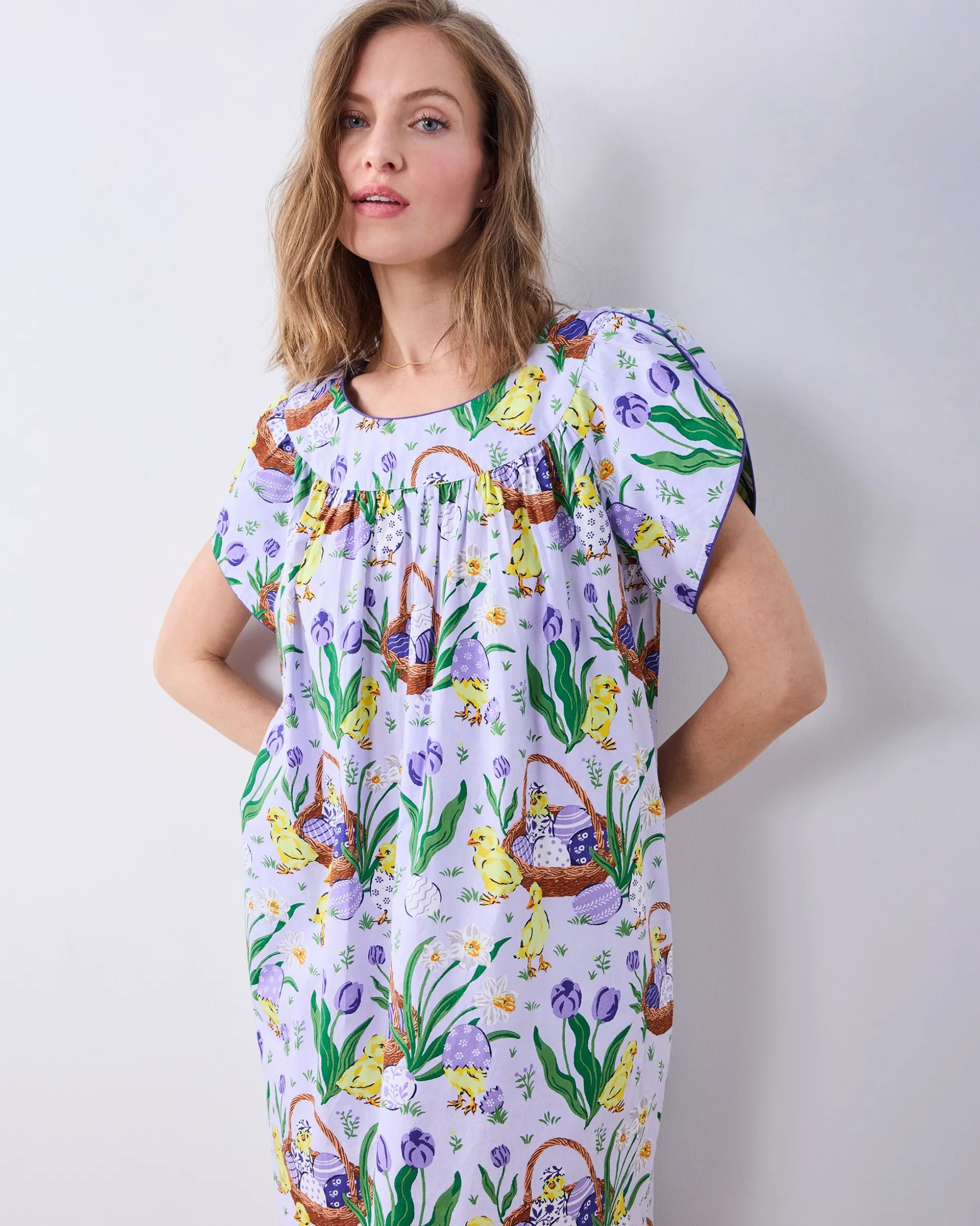 Retro Dreams Nightgown in Egg Hunt
