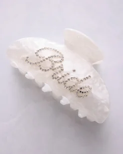Rhinestone Hair Claw Clip in Bride