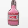 Rose Bottle Embellished Ornaments in Rose Bottle