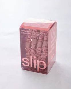 Rose Skinny Scrunchies in Rose