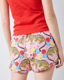 Ruffle Short in Birthday Bagheera