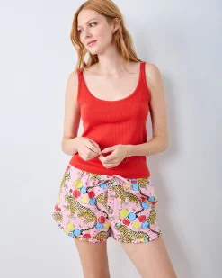 Ruffle Short in Birthday Bagheera