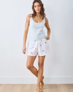 Ruffle Shorts in Freshly Baked