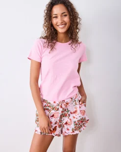 Ruffle Shorts in Hen House