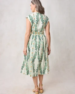 Selene Dress in Wildflower Vines
