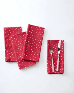 Set of 4 Napkins in Jams & Jellies