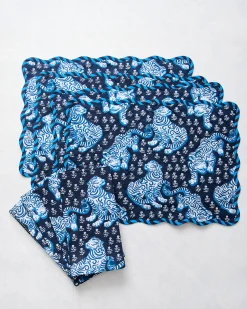 Set of 4 Placemats & Napkins Bundle in Tiger Queen