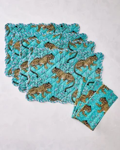 Set of 4 Placemats & Napkins Bundle in Bagheera